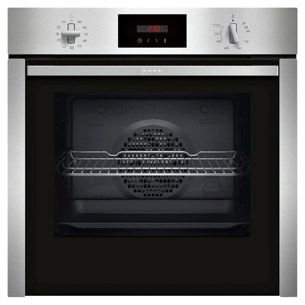 Neff N30 Slide & Hide CircoTherm Pyrolytic Single Oven B6CCG7AN0B - STAINLESS STEEL Neff N30 Slide & Hide CircoTherm Pyrolytic Single Oven B6CCG7AN0B - STAINLESS STEEL
