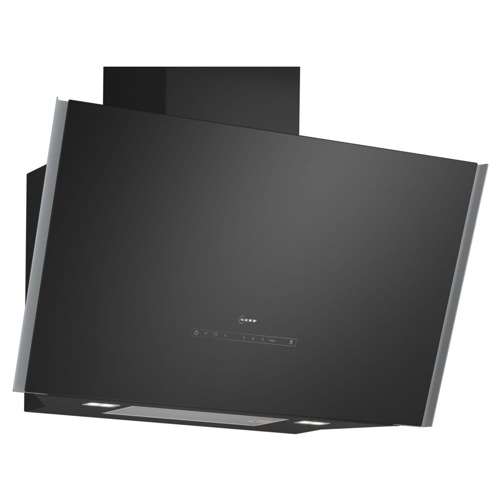 Neff  90cm N90 Angled Chimney Hood D98IPT2S0B - BLACK