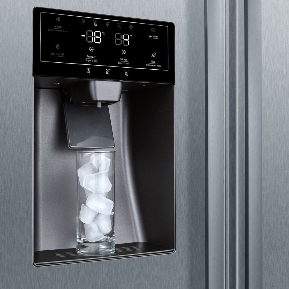 Neff N70 American Style Fridge Freezer With Ice And Water KA3923IE0G - STAINLESS STEEL Neff N70 American Style Fridge Freezer With Ice And Water KA3923IE0G - STAINLESS STEEL