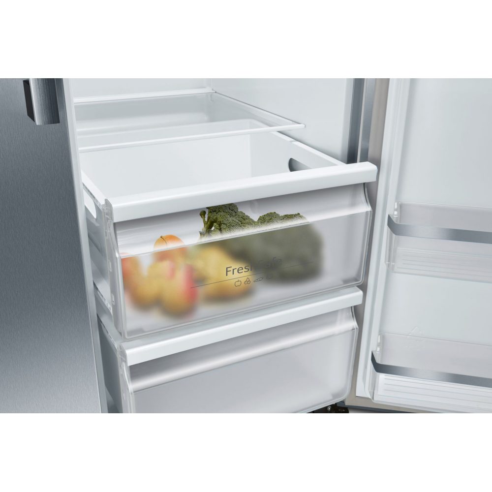 Neff N70 American Style Fridge Freezer With Ice And Water KA3923IE0G - STAINLESS STEEL Neff N70 American Style Fridge Freezer With Ice And Water KA3923IE0G - STAINLESS STEEL