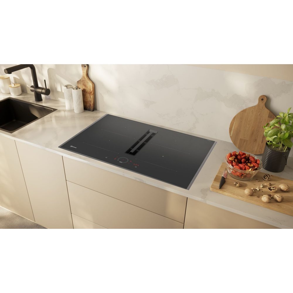 Neff 70cm N70 Air Venting CombiZone Induction Hob V57THQ4L0 - STAINLESS STEEL Neff 70cm N70 Air Venting CombiZone Induction Hob V57THQ4L0 - STAINLESS STEEL