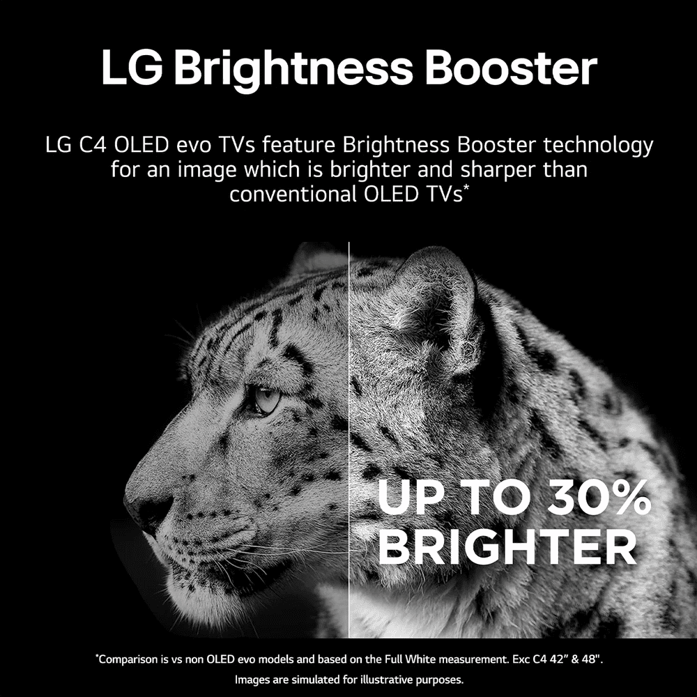 LG 2024 65" Evo C4 OLED 4K Smart TV OLED65C46LA LG 2024 65" Evo C4 OLED 4K Smart TV OLED65C46LA