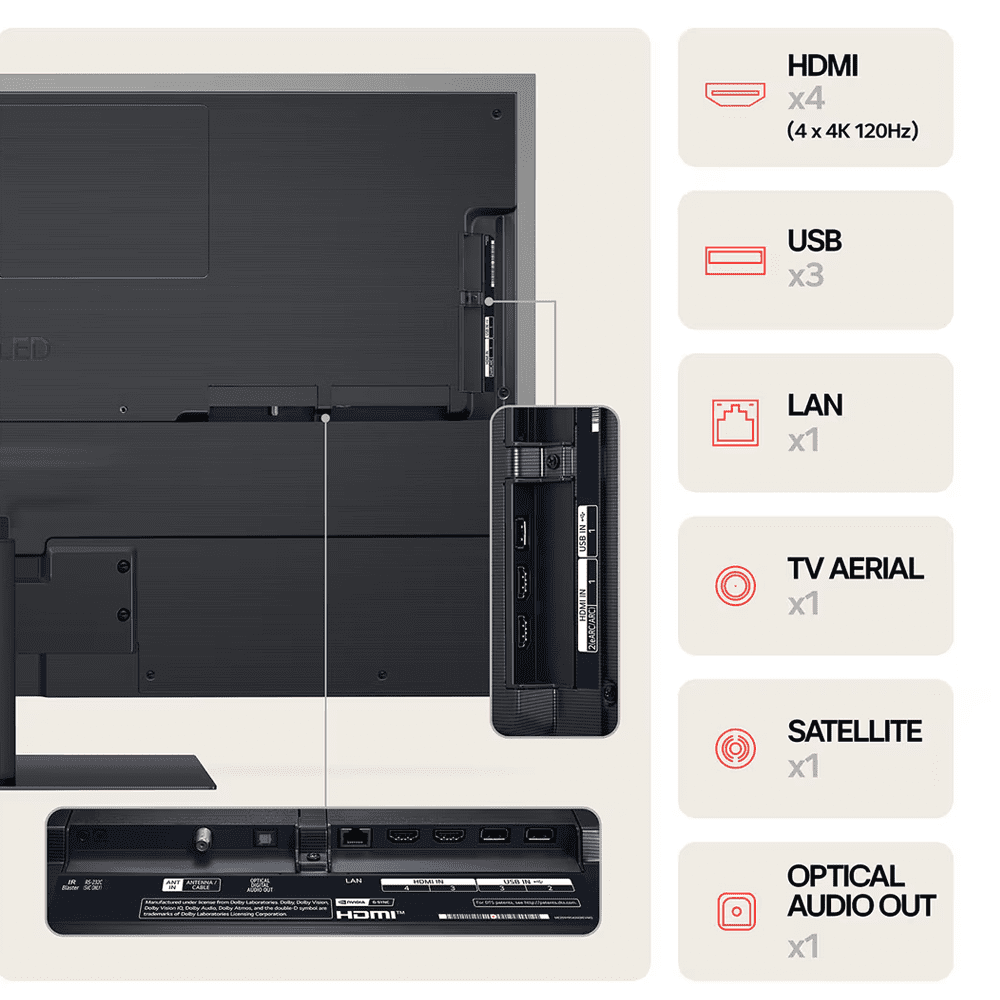 LG 2024 65" Evo C4 OLED 4K Smart TV OLED65C46LA LG 2024 65" Evo C4 OLED 4K Smart TV OLED65C46LA