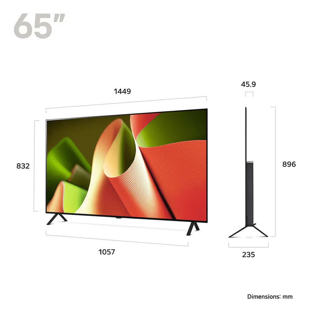 LG 2024 65" B4 OLED 4K Smart TV OLED65B46LA LG 2024 65" B4 OLED 4K Smart TV OLED65B46LA