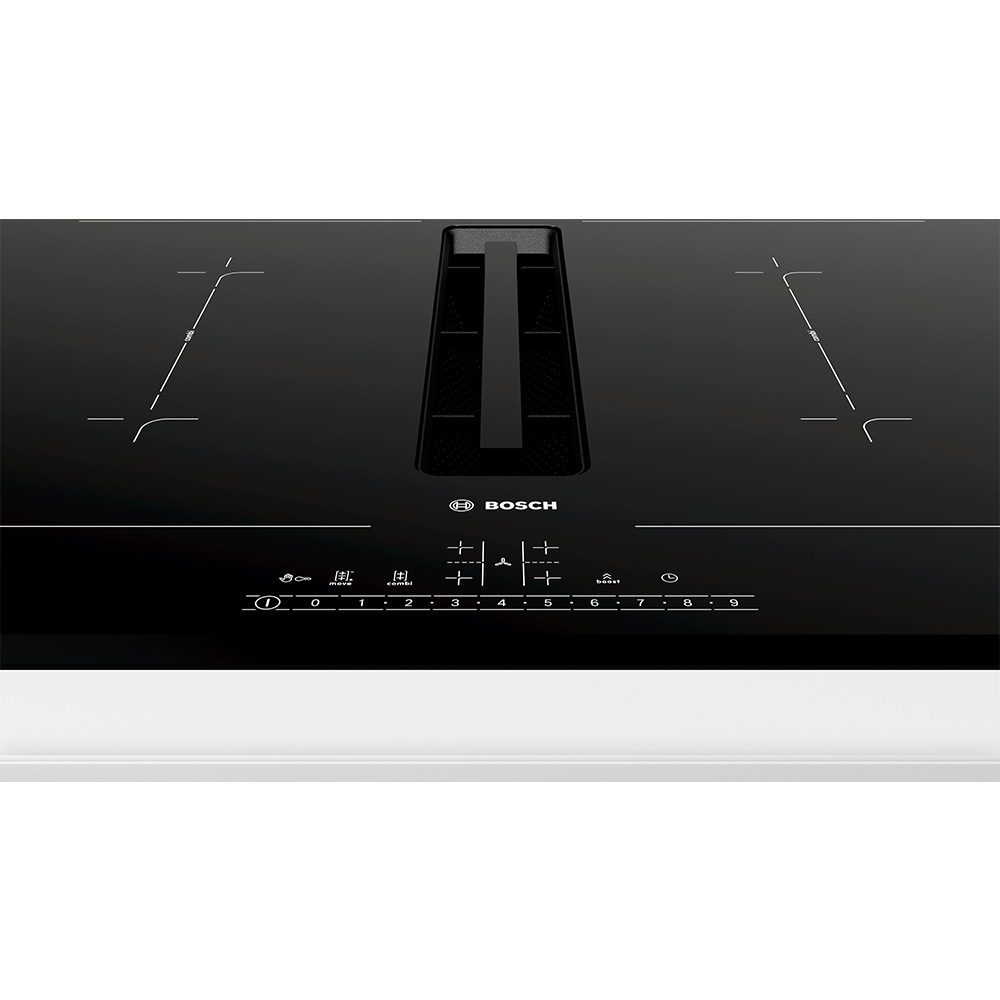Bosch PVQ731F15E Series 6 70cm Air Venting CombiZone Induction Hob - BLACK Bosch PVQ731F15E Series 6 70cm Air Venting CombiZone Induction Hob - BLACK