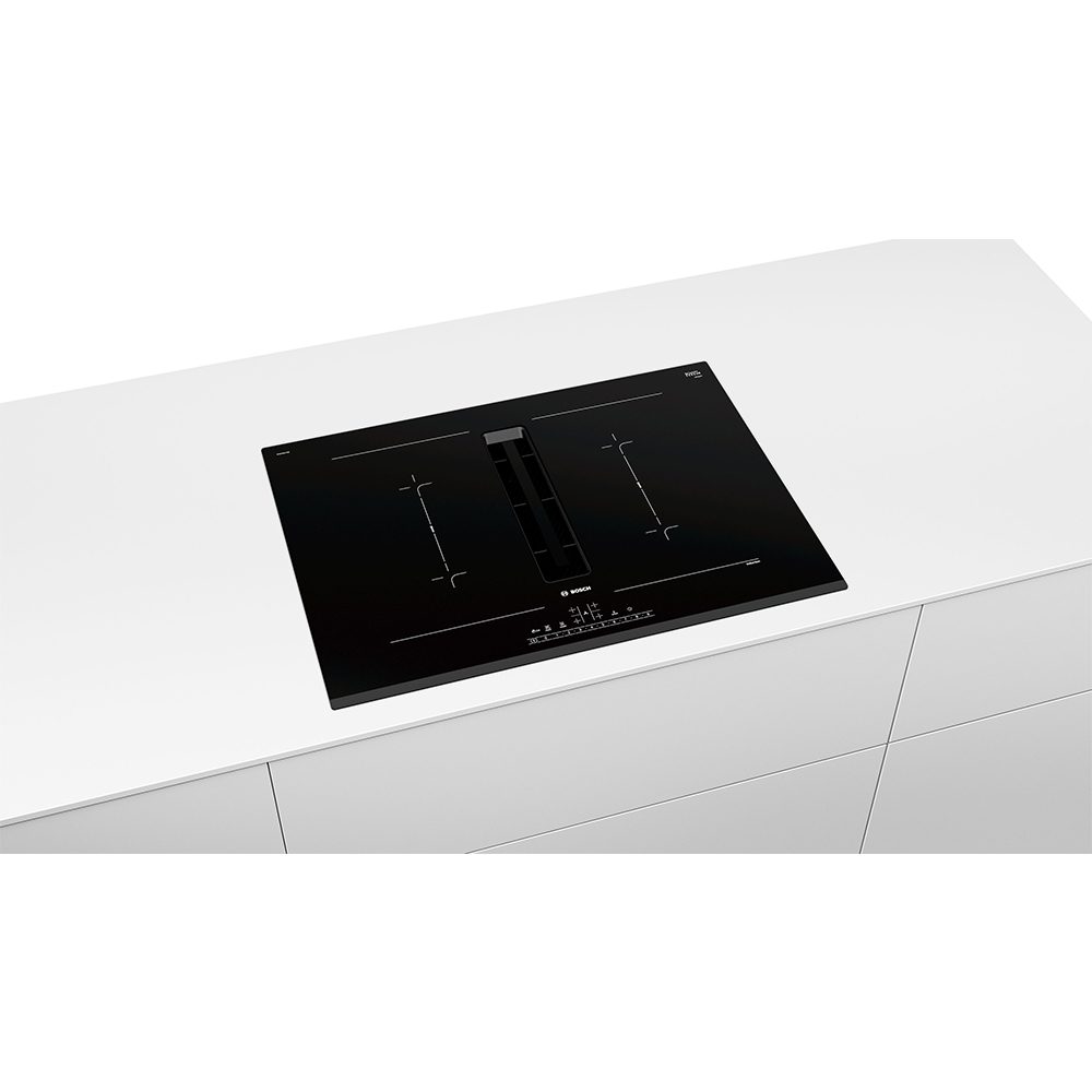 Bosch PVQ731F15E Series 6 70cm Air Venting CombiZone Induction Hob - BLACK Bosch PVQ731F15E Series 6 70cm Air Venting CombiZone Induction Hob - BLACK