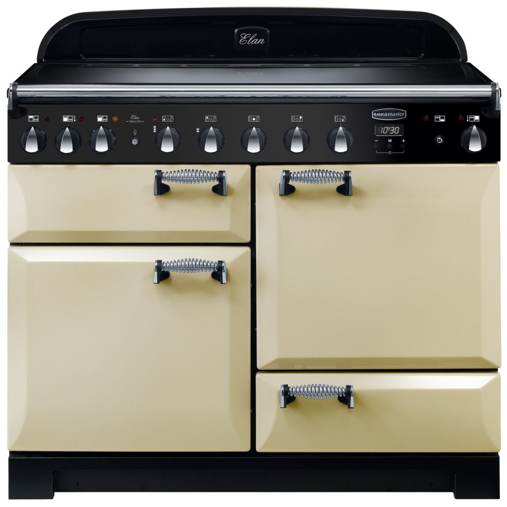 Rangemaster Elan Deluxe 110cm Induction Range Cooker 117790 ELA110EICR/ - CREAM Rangemaster Elan Deluxe 110cm Induction Range Cooker 117790 ELA110EICR/ - CREAM