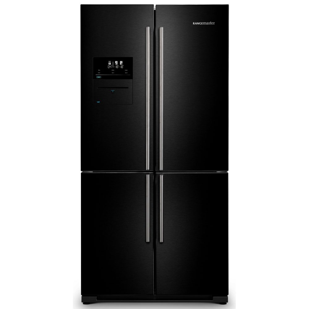 Rangemaster 127860 French Style 4 Door Fridge Freezer With Vacuum Sealer RSXSDL21BL/C - BLACK Rangemaster 127860 French Style 4 Door Fridge Freezer With Vacuum Sealer RSXSDL21BL/C - BLACK