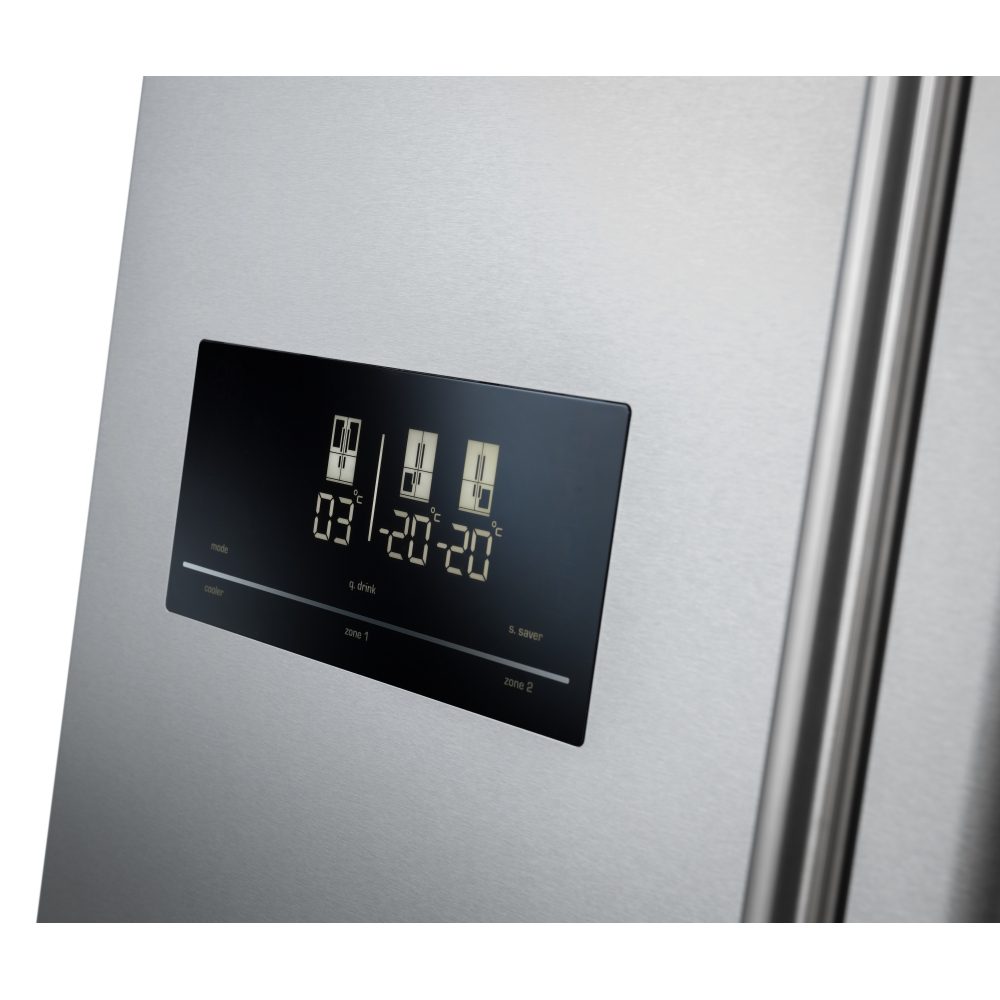 Rangemaster 127780 French Style 4 Door Fridge Freezer RSXS21BL/C - BLACK Rangemaster 127780 French Style 4 Door Fridge Freezer RSXS21BL/C - BLACK