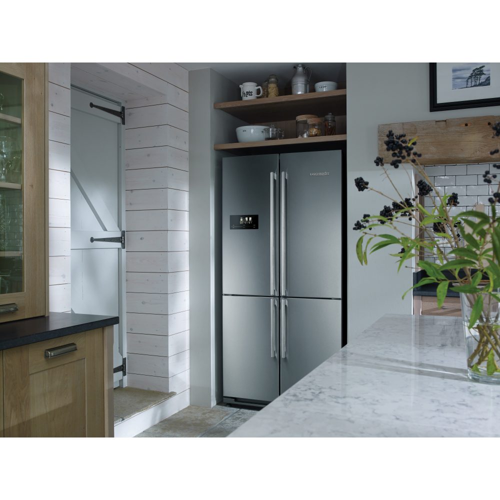 Rangemaster 127780 French Style 4 Door Fridge Freezer RSXS21BL/C - BLACK Rangemaster 127780 French Style 4 Door Fridge Freezer RSXS21BL/C - BLACK