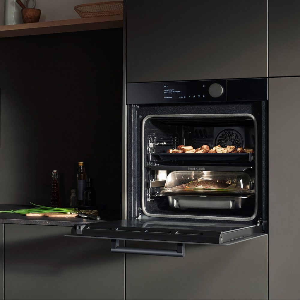 Samsung Dual Cook Steam Pyrolytic Oven, Combi Microwave & Warming Drawer Pack NV75T9979CD NQ50T9539BD NL20T9100WD PACK - GREY Samsung Dual Cook Steam Pyrolytic Oven, Combi Microwave & Warming Drawer Pack NV75T9979CD NQ50T9539BD NL20T9100WD PACK - GREY