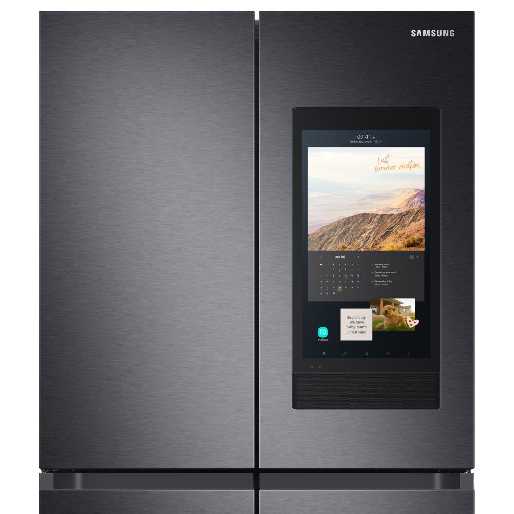 Samsung RF65A977FB1 French Style Family Hub Fridge Freezer With Ice & Water - BLACK STEEL Samsung RF65A977FB1 French Style Family Hub Fridge Freezer With Ice & Water - BLACK STEEL