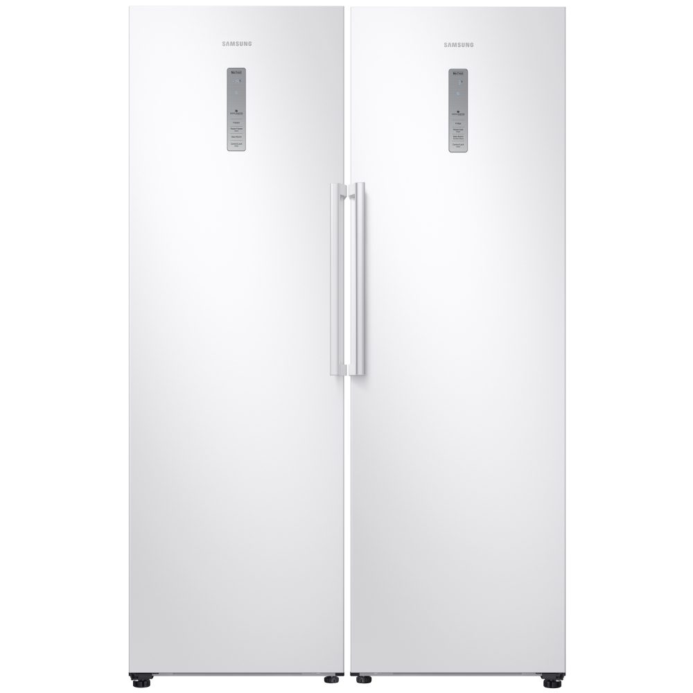 Samsung Larder Fridge And Frost Free Freezer Pack RR39M7140WW RZ32M7125WW - WHITE Samsung Larder Fridge And Frost Free Freezer Pack RR39M7140WW RZ32M7125WW - WHITE