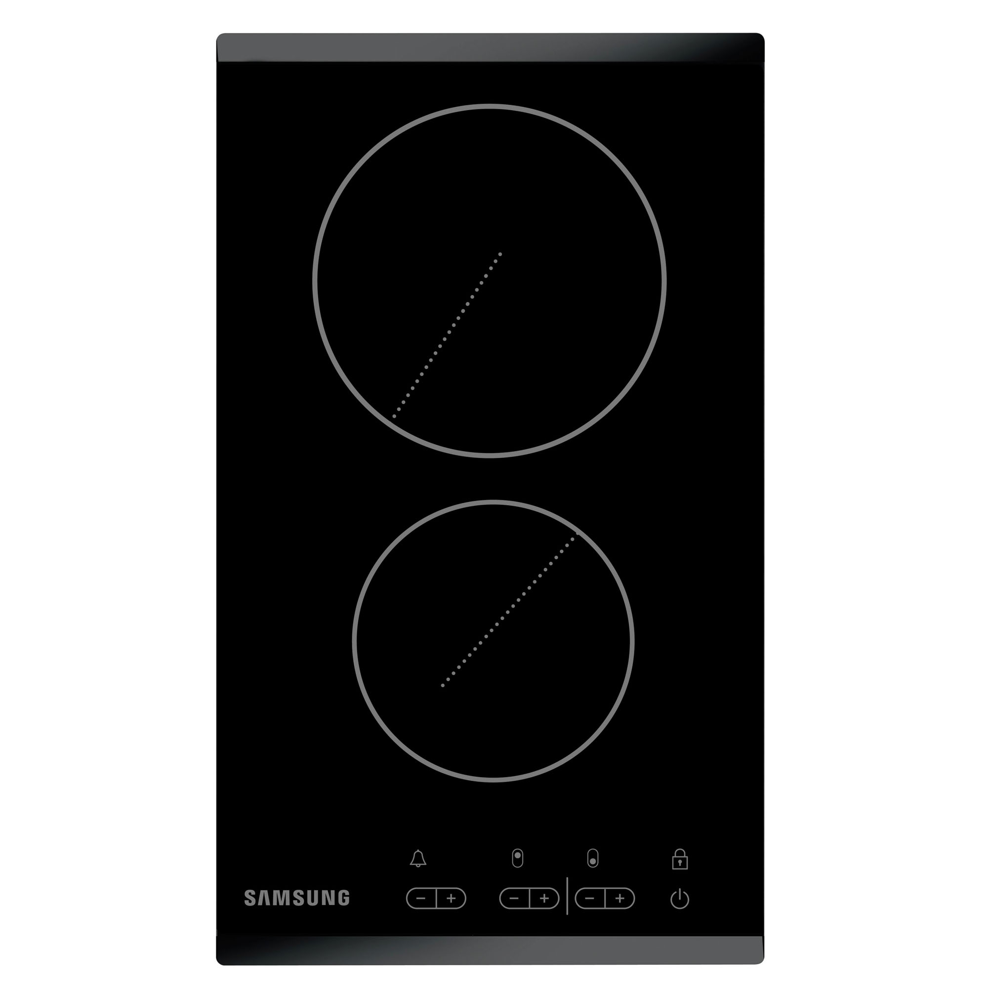 Samsung  29cm 2 Zone Ceramic Domino Hob C21RJAN/EU - BLACK