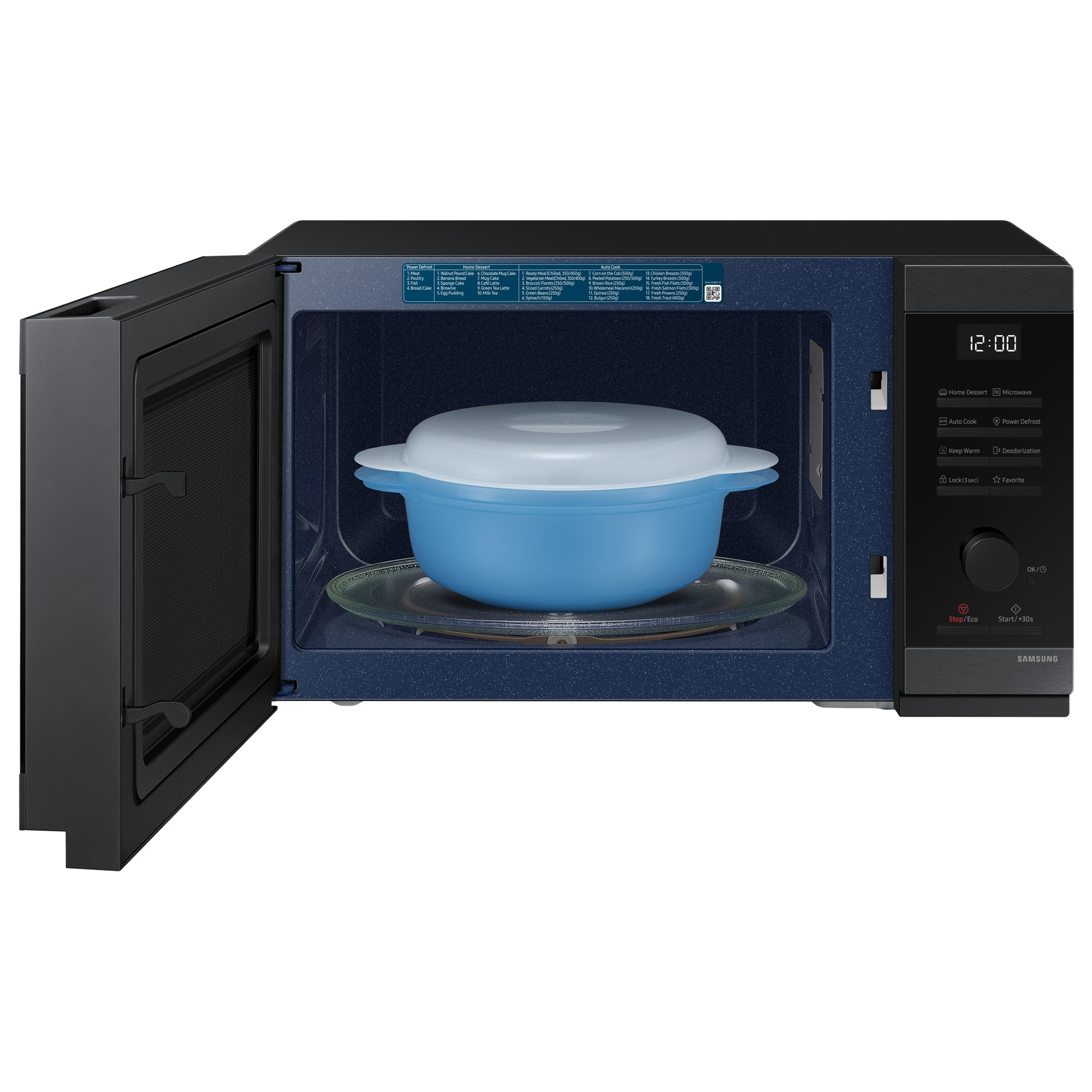 Samsung Freestanding 32 Litre Microwave MS32DG4504GGE3 - BLACK Samsung Freestanding 32 Litre Microwave MS32DG4504GGE3 - BLACK