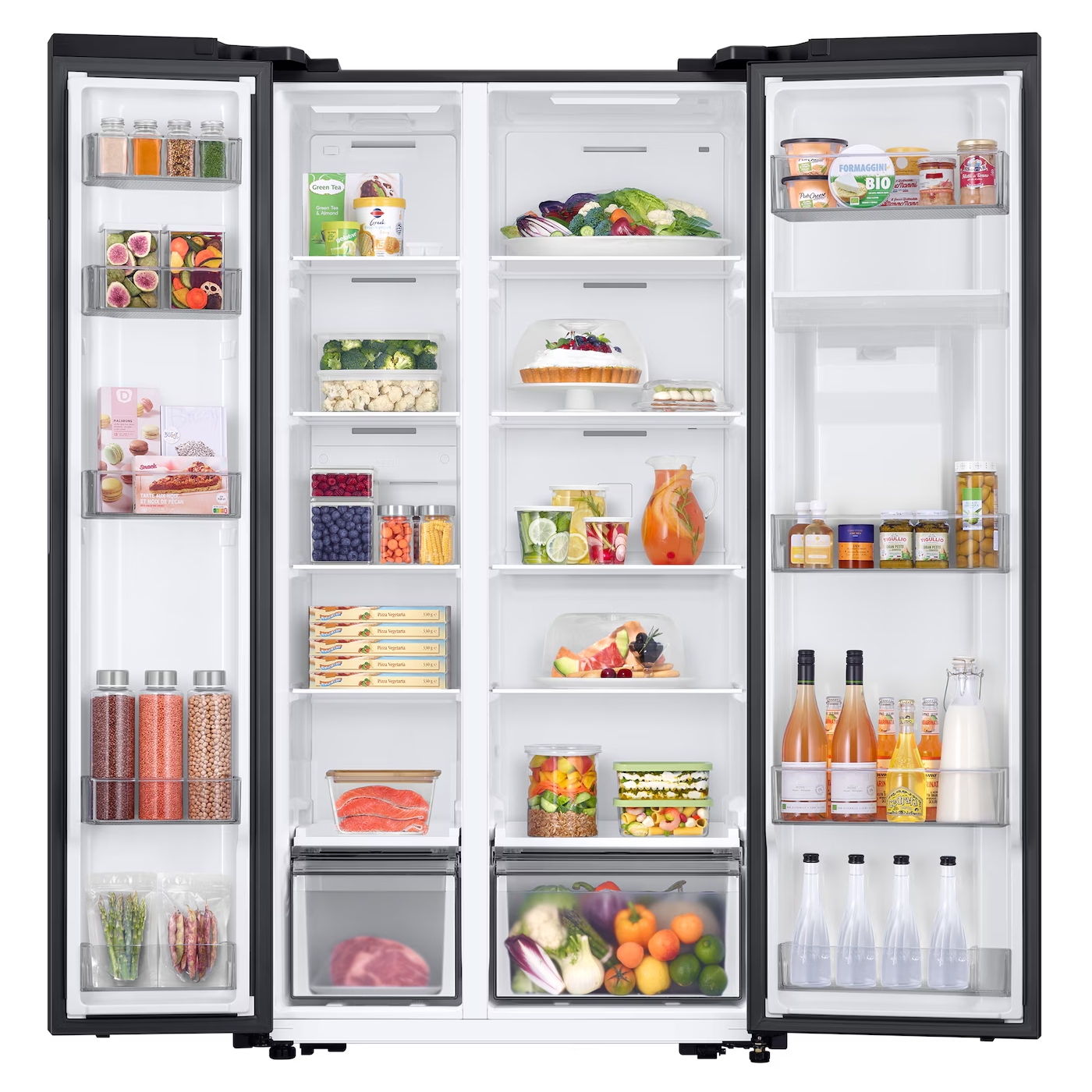 Samsung Series 7 American Fridge Freezer With Water Dispenser RS57DG410EB4EU - Black Samsung Series 7 American Fridge Freezer With Water Dispenser RS57DG410EB4EU - Black