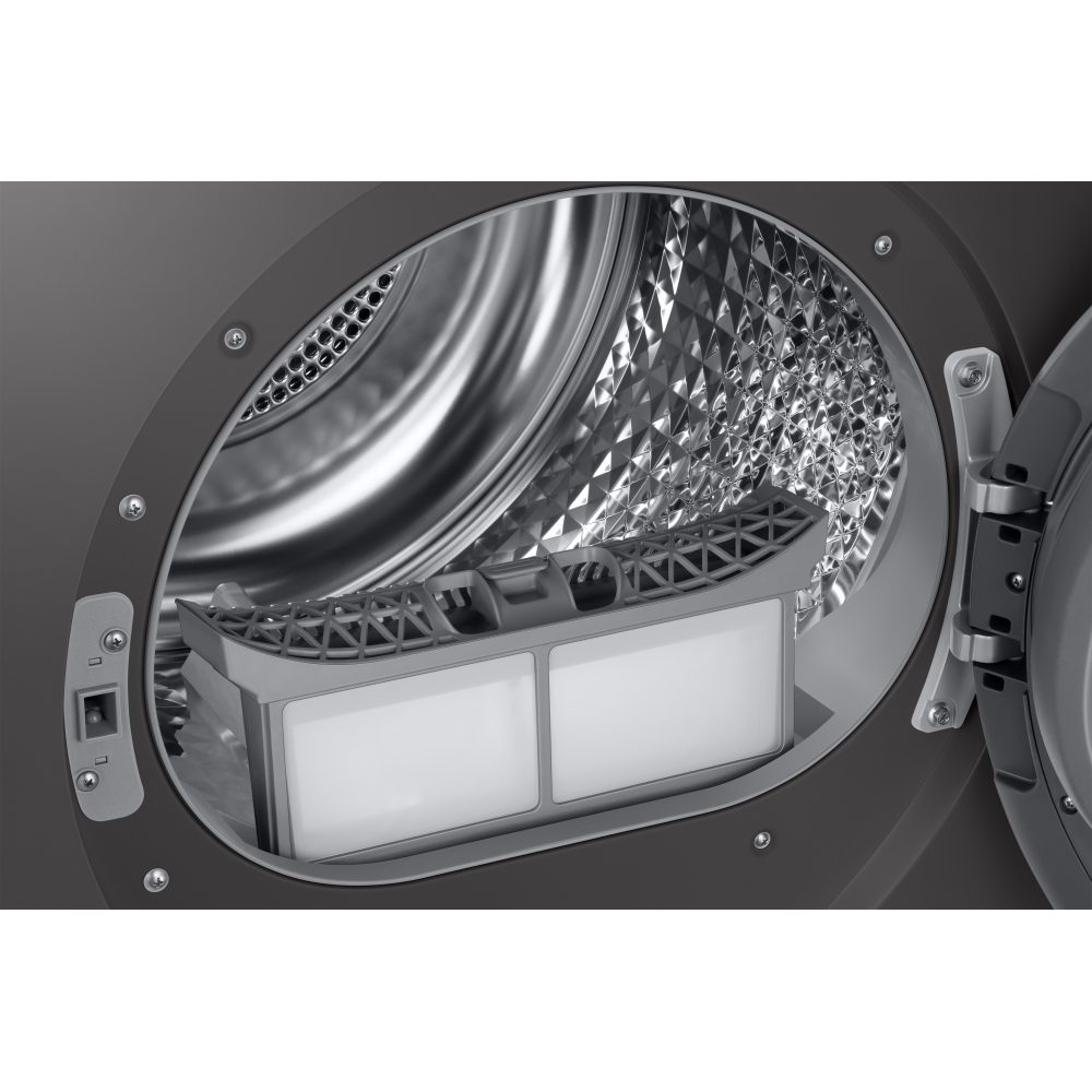 Samsung 9kg Series 5+ Heat Pump Condenser Tumble Dryer DV90T5240AN - GRAPHITE Samsung 9kg Series 5+ Heat Pump Condenser Tumble Dryer DV90T5240AN - GRAPHITE