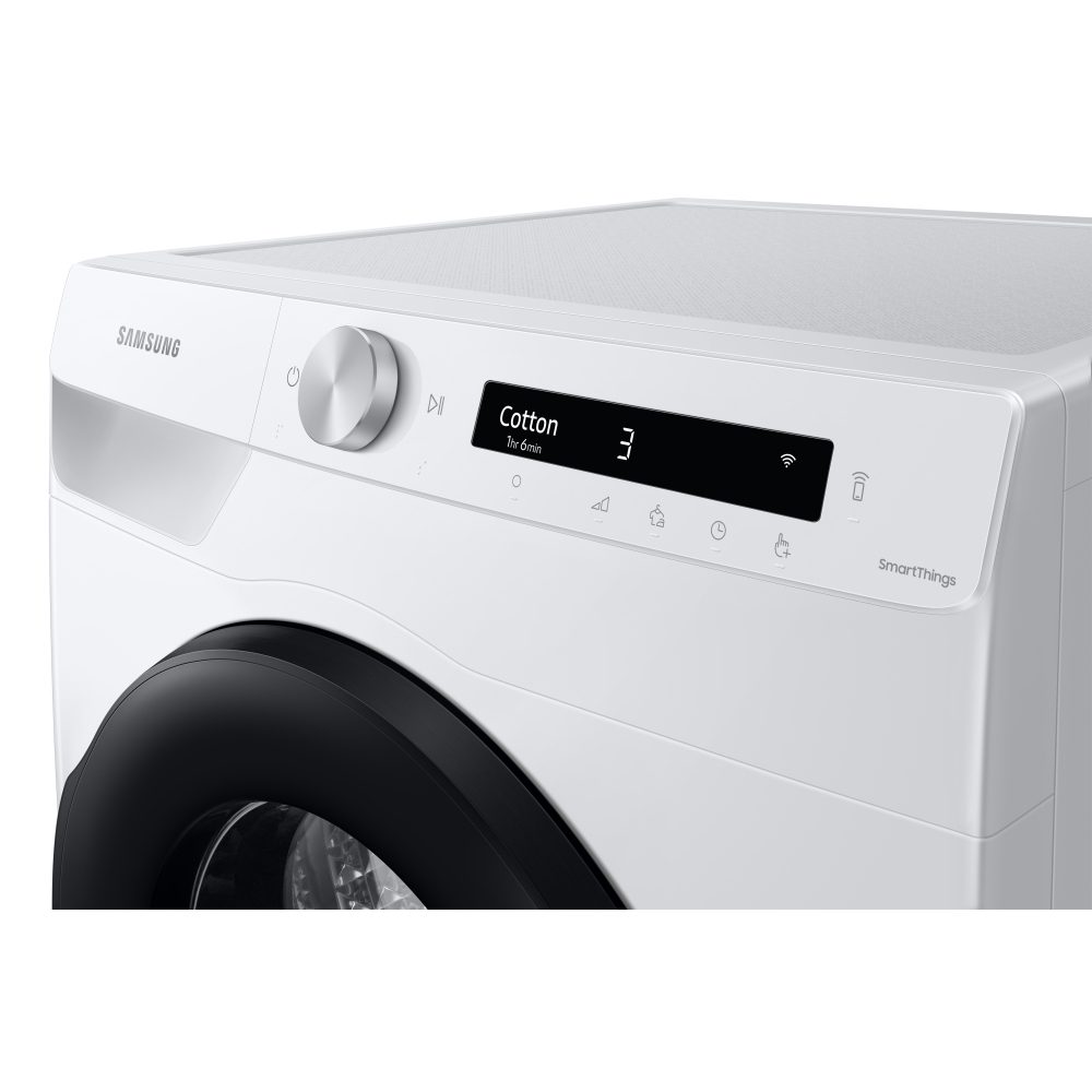 Samsung 9kg Series 5+ Heat Pump Condenser Tumble Dryer DV90T5240AW - WHITE Samsung 9kg Series 5+ Heat Pump Condenser Tumble Dryer DV90T5240AW - WHITE