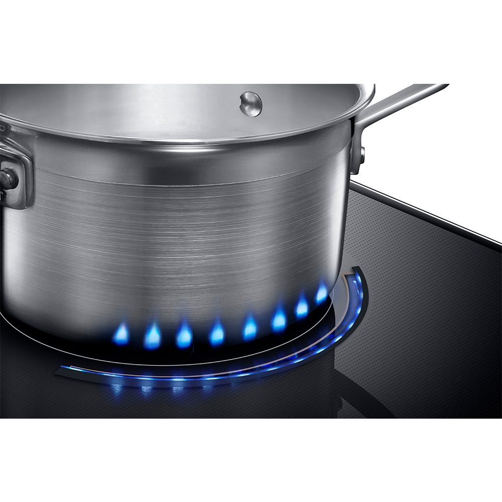Samsung NZ84T9770EK 80cm Infinite Range Four Zone Flex Induction Hob - BLACK Samsung NZ84T9770EK 80cm Infinite Range Four Zone Flex Induction Hob - BLACK