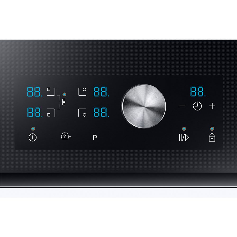 Samsung NZ84T9770EK 80cm Infinite Range Four Zone Flex Induction Hob - BLACK Samsung NZ84T9770EK 80cm Infinite Range Four Zone Flex Induction Hob - BLACK