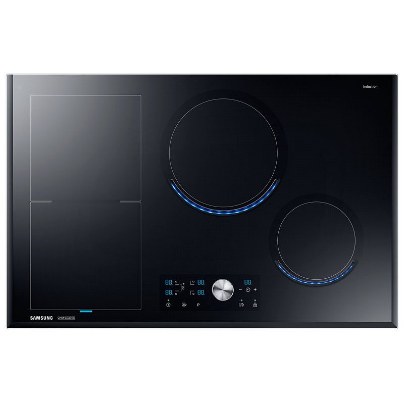 Samsung NZ84T9770EK 80cm Infinite Range Four Zone Flex Induction Hob - BLACK Samsung NZ84T9770EK 80cm Infinite Range Four Zone Flex Induction Hob - BLACK