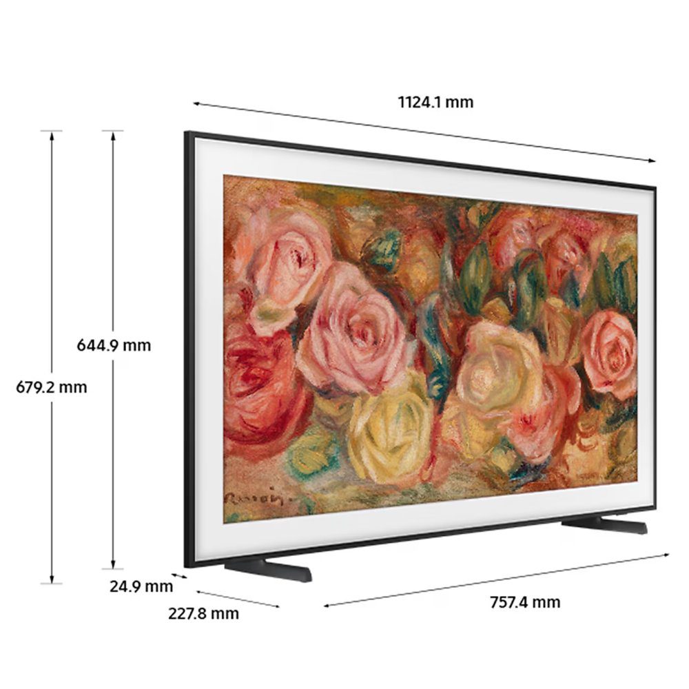 Samsung 2024 50" LS03D The Frame QLED 4K Quantum Smart TV QE50LS03DA - BLACK Samsung 2024 50" LS03D The Frame QLED 4K Quantum Smart TV QE50LS03DA - BLACK