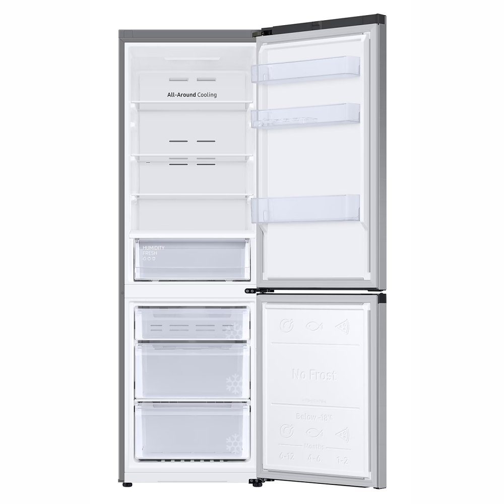 Samsung 60cm Series 6 Frost Free Fridge Freezer RB34C600DSA - SILVER Samsung 60cm Series 6 Frost Free Fridge Freezer RB34C600DSA - SILVER