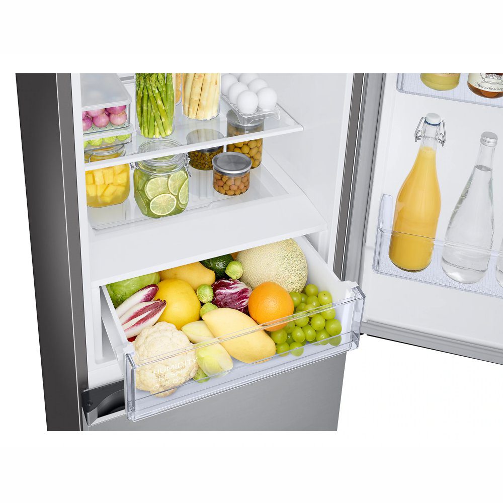 Samsung 60cm Series 6 Frost Free Fridge Freezer RB34C600DSA - SILVER Samsung 60cm Series 6 Frost Free Fridge Freezer RB34C600DSA - SILVER