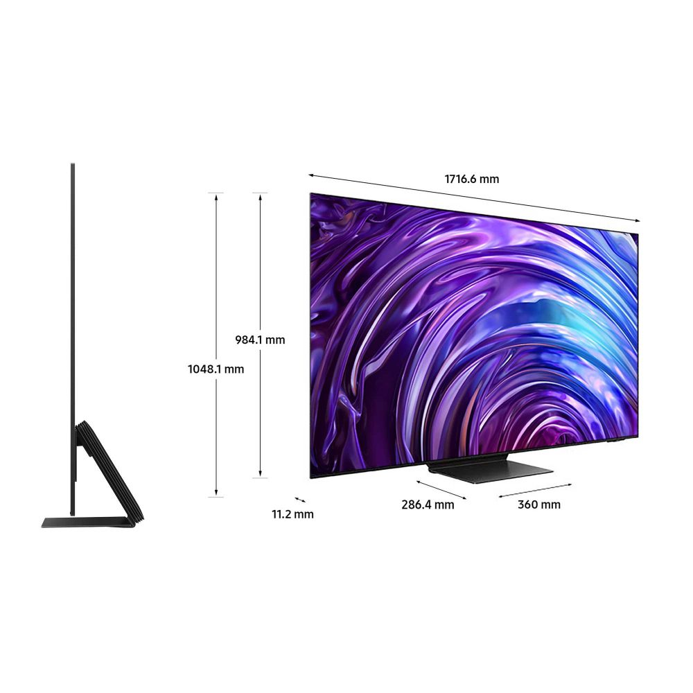 Samsung 2024 77" S95DA OLED 4K HDR Smart TV QE77S95DA - BLACK Samsung 2024 77" S95DA OLED 4K HDR Smart TV QE77S95DA - BLACK