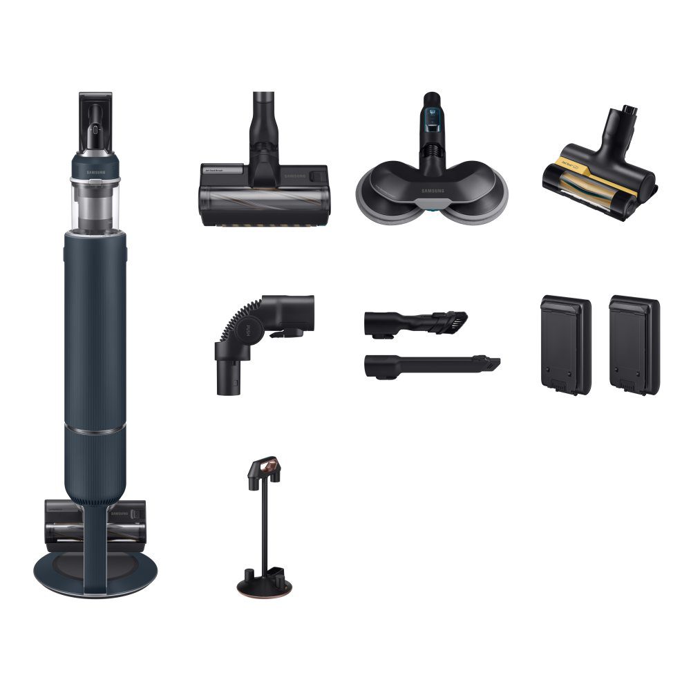 Samsung Bespoke Jet Plus Pro Extra Vacuum Cleaner with All-in-One Clean Station VS20B95973B/EU - BLUE Samsung Bespoke Jet Plus Pro Extra Vacuum Cleaner with All-in-One Clean Station VS20B95973B/EU - BLUE