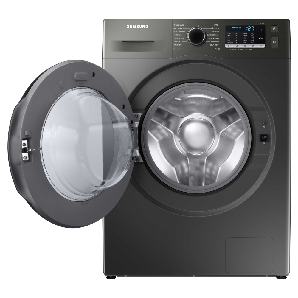 Samsung 8kg/5kg Series 5 Ecobubble Washer Dryer WD80TA046BX - GRAPHITE Samsung 8kg/5kg Series 5 Ecobubble Washer Dryer WD80TA046BX - GRAPHITE
