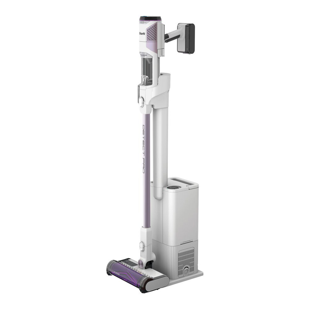 Shark Shark Detect Pro Cordless Vacuum Cleaner with Auto-Empty System 1.3 Litre IW3510UK - WHITE Shark Shark Detect Pro Cordless Vacuum Cleaner with Auto-Empty System 1.3 Litre IW3510UK - WHITE