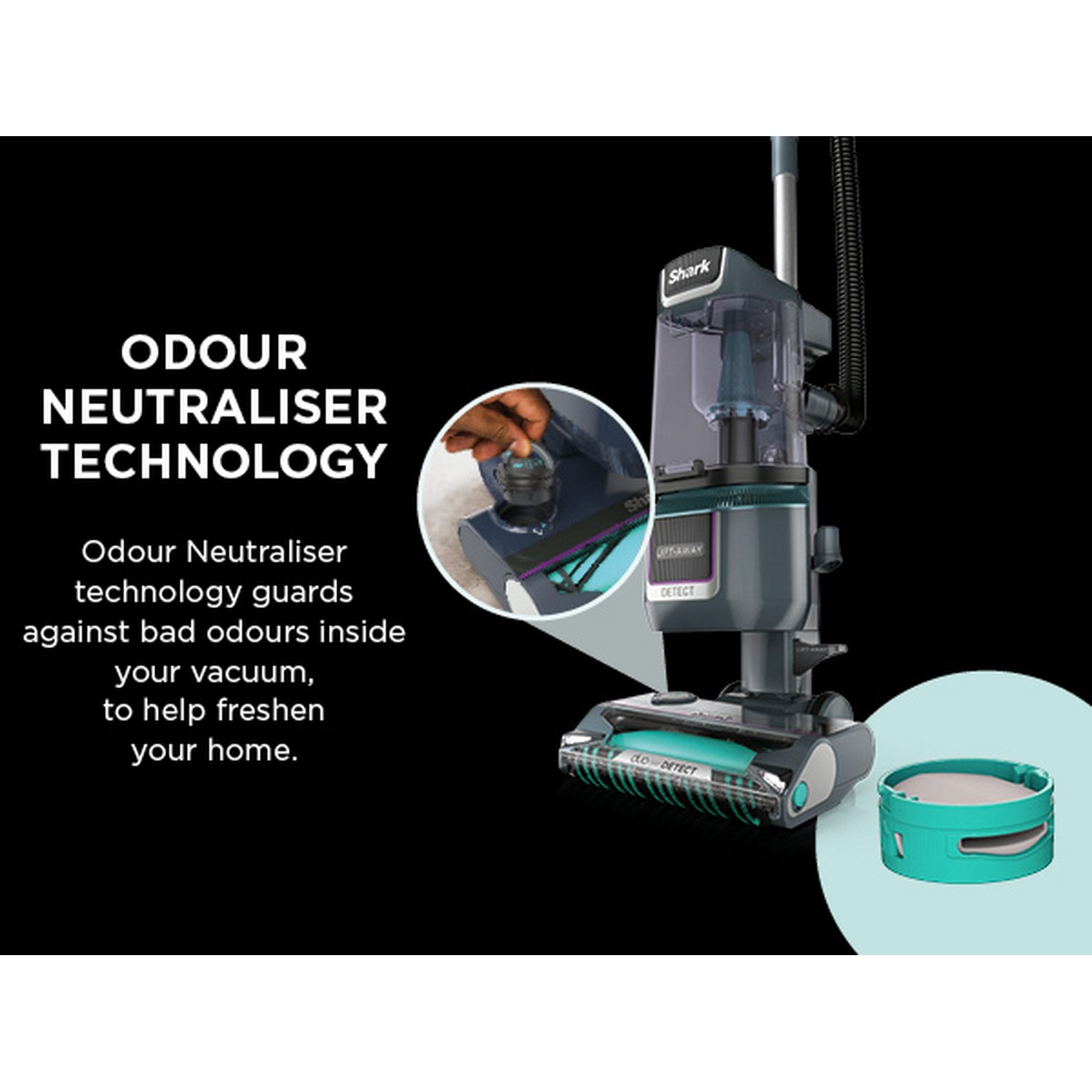 Shark Detect Pet Pro Upright Corded Vacuum LA791UKT - Silver Shark Detect Pet Pro Upright Corded Vacuum LA791UKT - Silver