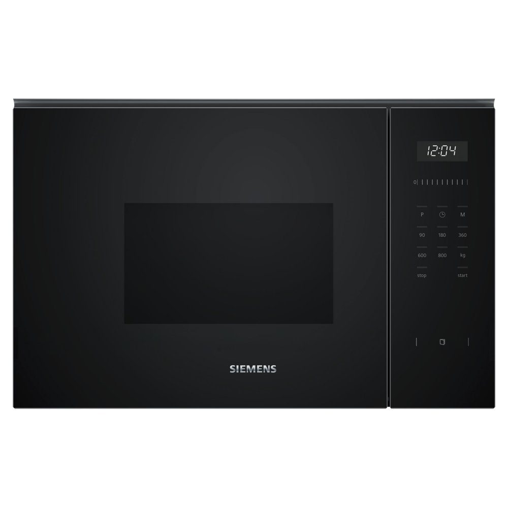 Siemens  IQ-500 60cm Built In Microwave For Wall Unit BF525LMB1B - BLACK