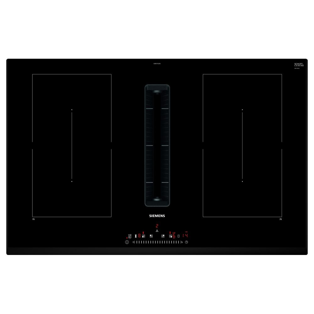 Siemens IQ-500 80cm Air Venting Induction Hob ED851FQ15E - BLACK Siemens IQ-500 80cm Air Venting Induction Hob ED851FQ15E - BLACK