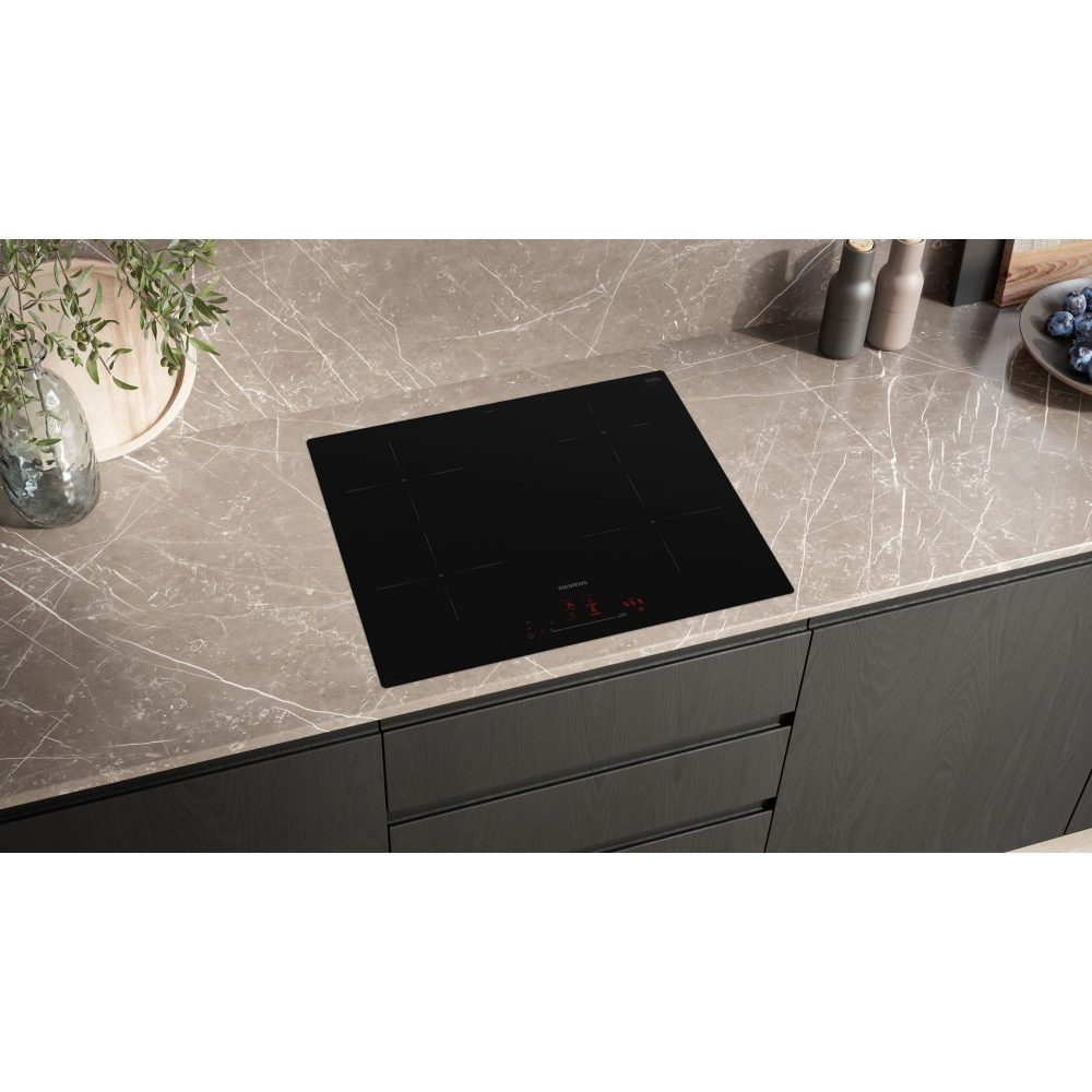 Siemens 60cm IQ-100 Flush Fit Induction Hob EH601HEB1E - BLACK Siemens 60cm IQ-100 Flush Fit Induction Hob EH601HEB1E - BLACK
