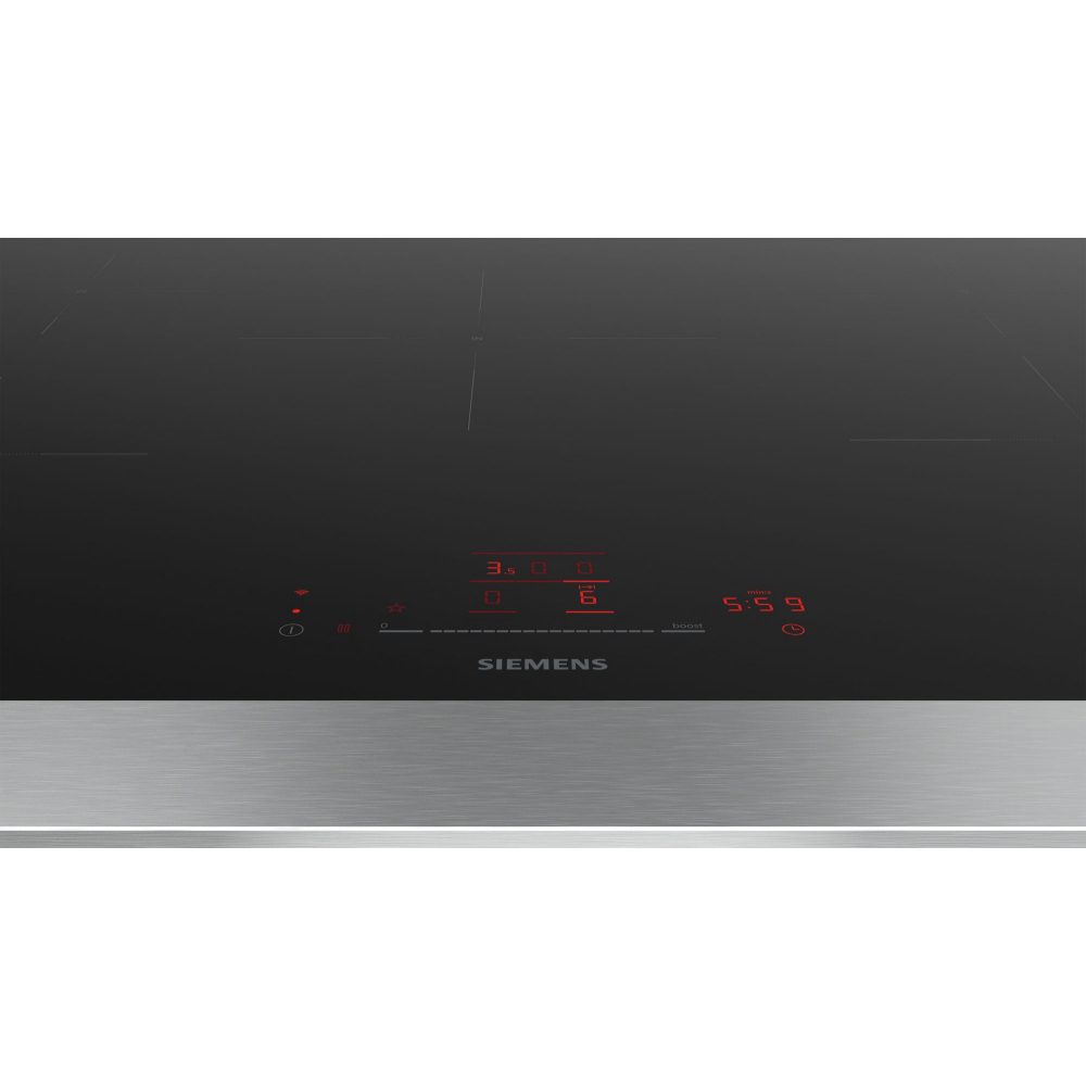 Siemens 80cm IQ-100 Flush Fit 5 Zone Induction Hob EH801HVB1E - BLACK Siemens 80cm IQ-100 Flush Fit 5 Zone Induction Hob EH801HVB1E - BLACK