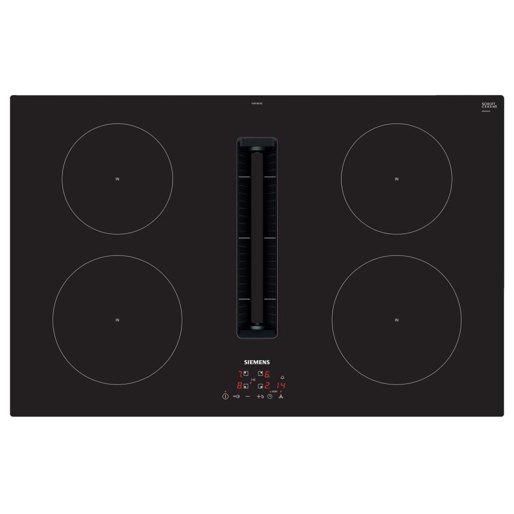 Siemens IQ-300 80cm Air Venting Induction Hob EH811BE15E - BLACK Siemens IQ-300 80cm Air Venting Induction Hob EH811BE15E - BLACK
