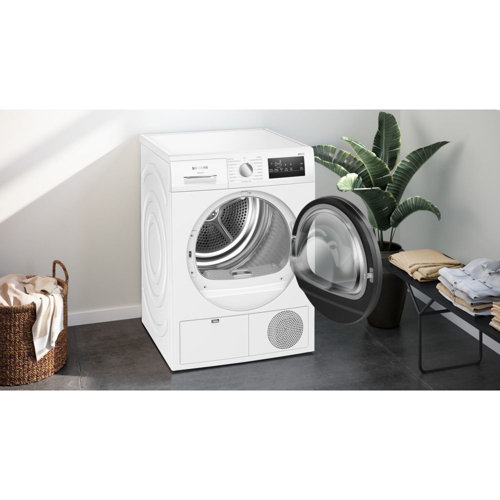 Siemens WT45N203GB 8kg IQ-300 Condenser Tumble Dryer - WHITE Siemens WT45N203GB 8kg IQ-300 Condenser Tumble Dryer - WHITE