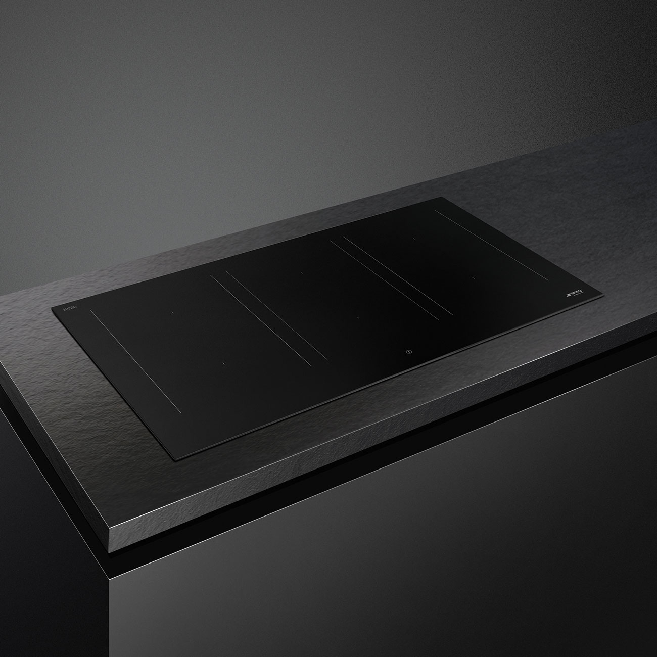 Smeg 90cm 6 Zone Multizone Induction Hob SIM3964N - BLACK Smeg 90cm 6 Zone Multizone Induction Hob SIM3964N - BLACK