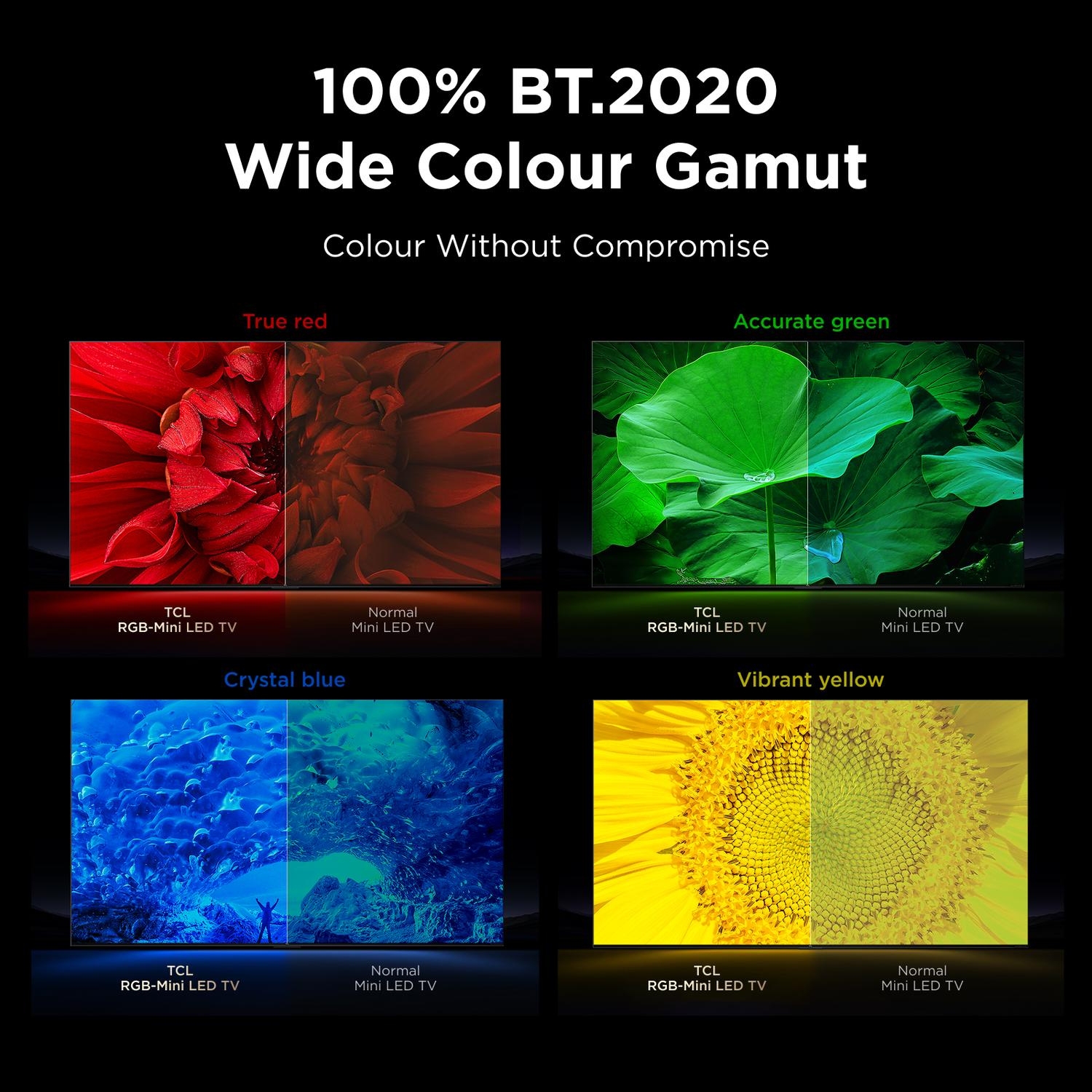 TCL 75" RGB Mini LED TV, 4K UHD, 144HZ, Smart Google TV 75RM7L-UK - Black TCL 75" RGB Mini LED TV, 4K UHD, 144HZ, Smart Google TV 75RM7L-UK - Black