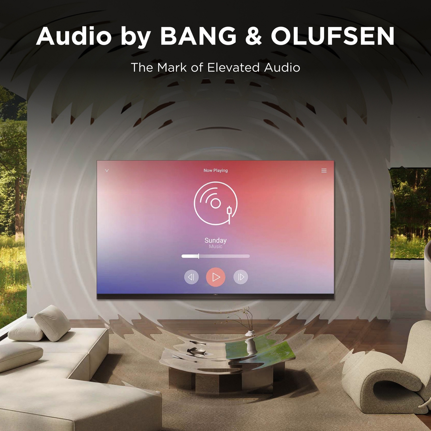 TCL 85" SQD Mini LED 4K UHD TV, 144 Hz, Smart Google TV, Audio by Bang + Olufsen 85X11L-UK - Black TCL 85" SQD Mini LED 4K UHD TV, 144 Hz, Smart Google TV, Audio by Bang + Olufsen 85X11L-UK - Black