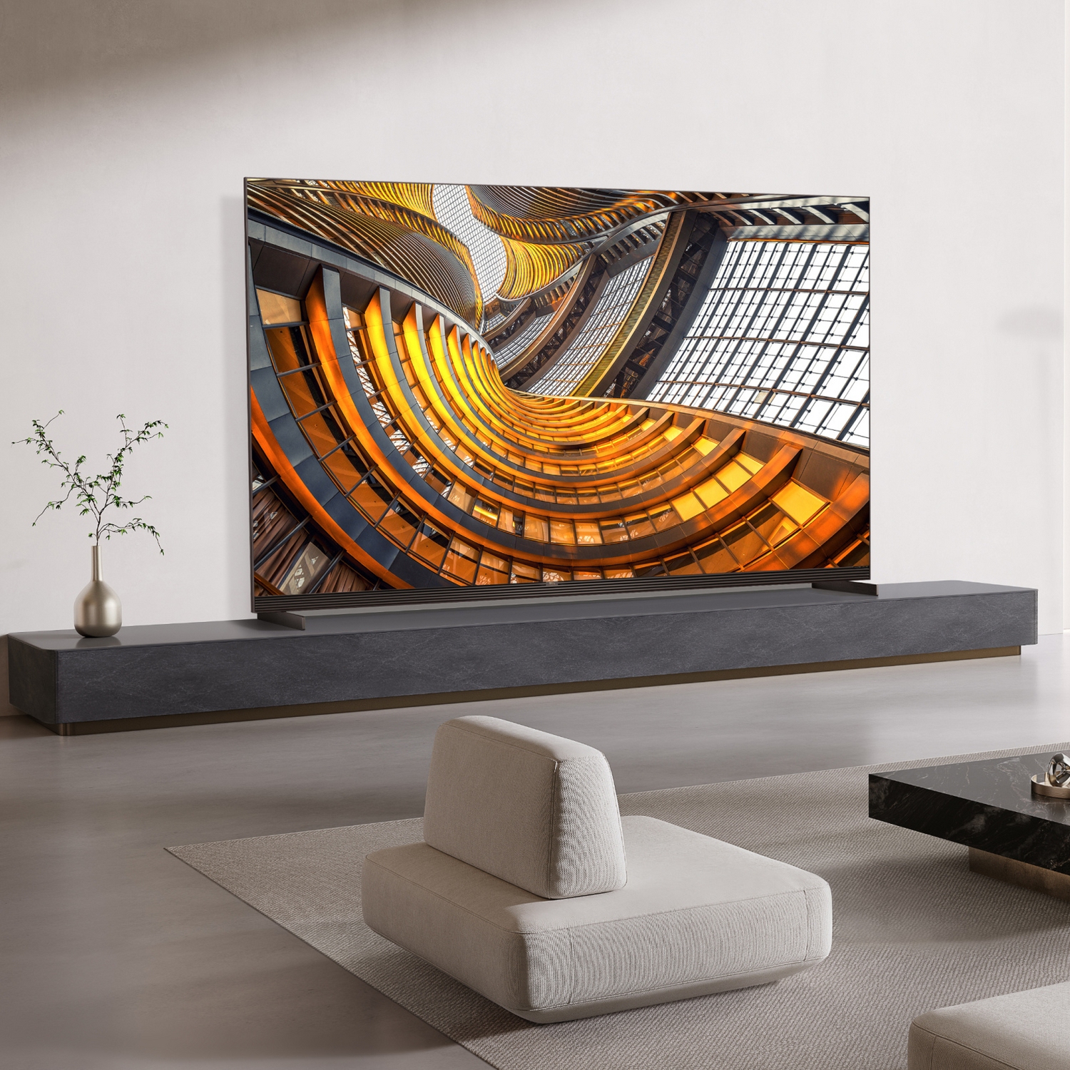 TCL 85" SQD Mini LED 4K UHD TV, 144 Hz, Smart Google TV, Audio by Bang + Olufsen 85X11L-UK - Black TCL 85" SQD Mini LED 4K UHD TV, 144 Hz, Smart Google TV, Audio by Bang + Olufsen 85X11L-UK - Black