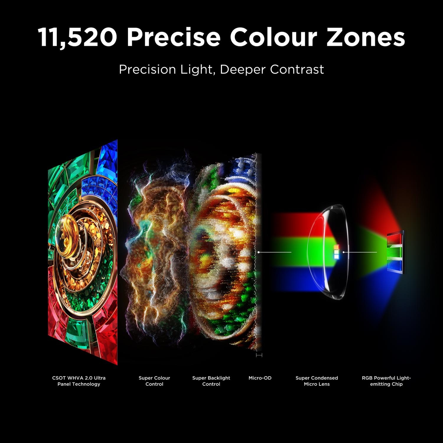 TCL 98" RGB Mini LED 4K UHD TV, 144 Hz Smart Google TV 98RM9L-UK - Black TCL 98" RGB Mini LED 4K UHD TV, 144 Hz Smart Google TV 98RM9L-UK - Black