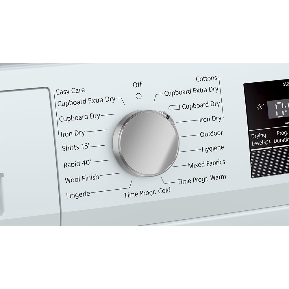 Siemens WT45N202GB 8kg IQ-300 Condenser Tumble Dryer - WHITE Siemens WT45N202GB 8kg IQ-300 Condenser Tumble Dryer - WHITE