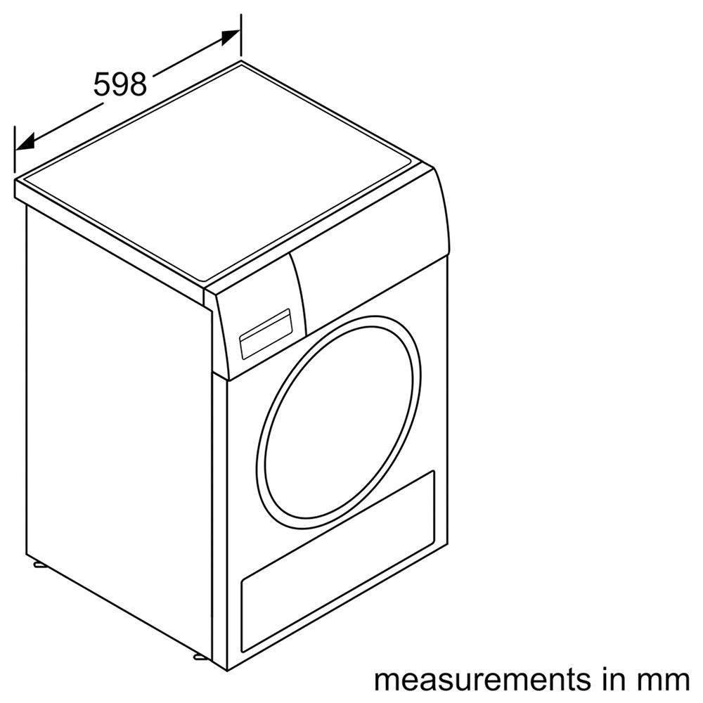 Siemens WT45N202GB 8kg IQ-300 Condenser Tumble Dryer - WHITE Siemens WT45N202GB 8kg IQ-300 Condenser Tumble Dryer - WHITE