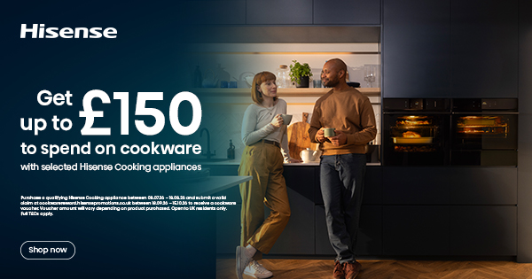 get up to £150 to spend on cookware - click this image to learn more