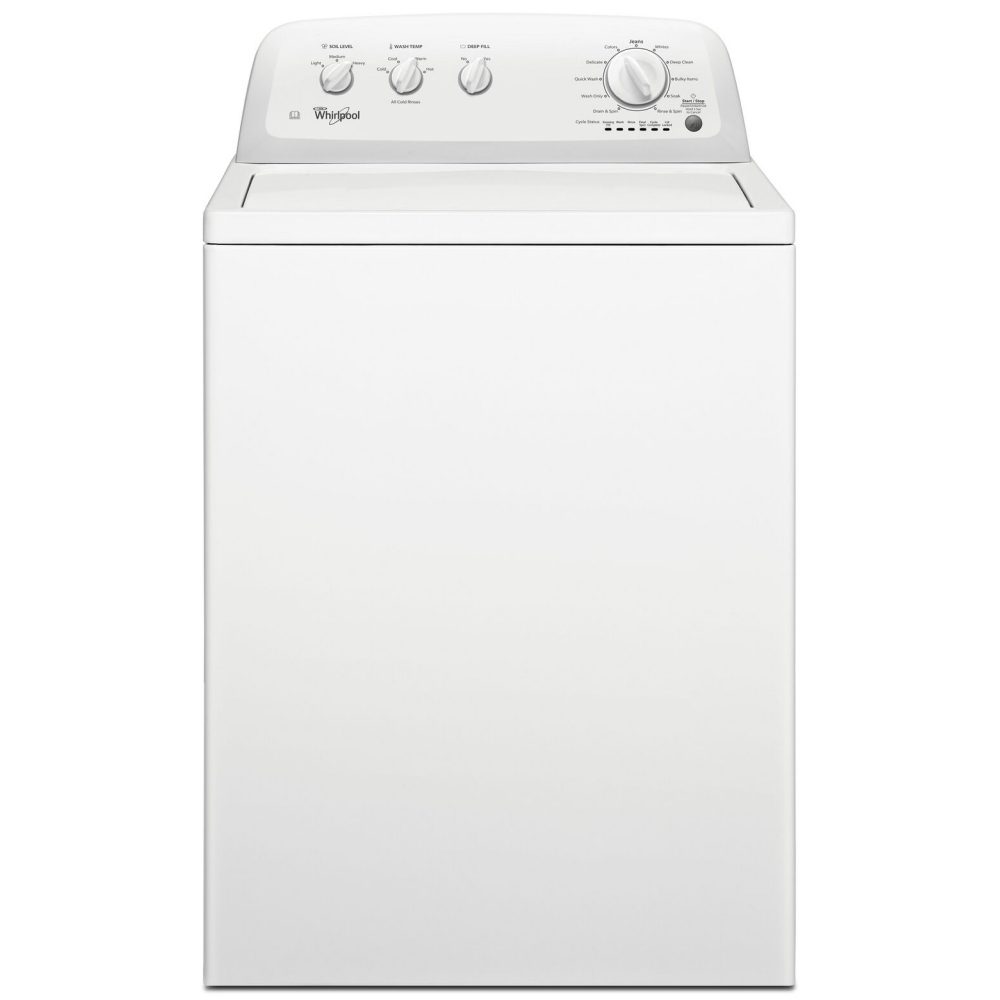 Whirlpool 15kg American Washing Machine And Dryer Pack 3LWTW4705FW 3LWED4705FW - WHITE Whirlpool 15kg American Washing Machine And Dryer Pack 3LWTW4705FW 3LWED4705FW - WHITE