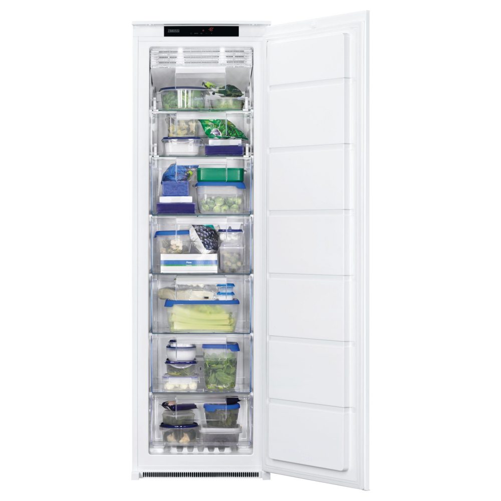 Zanussi 177cm Integrated In Column Frost Free Freezer ZUNN18FS1 Zanussi 177cm Integrated In Column Frost Free Freezer ZUNN18FS1