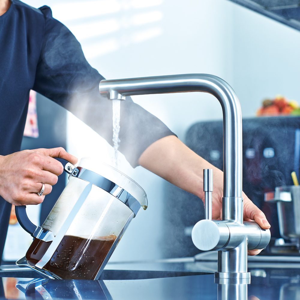 Franke 4-In-1 Mondial Electronic Boiling Water Tap MINERVA MONDIAL ELEC - STAINLESS STEEL. Franke 4-In-1 Mondial Electronic Boiling Water Tap MINERVA MONDIAL ELEC - STAINLESS STEEL.